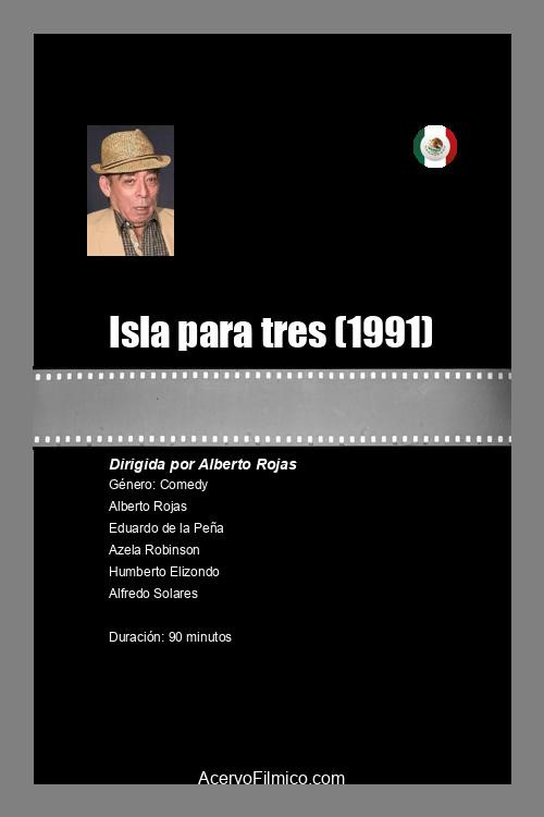 Isla para tres — постер