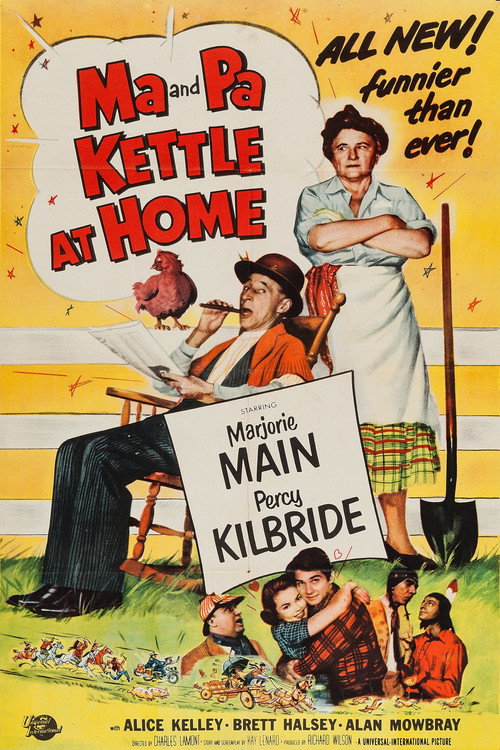 Ma and Pa Kettle at Home — постер