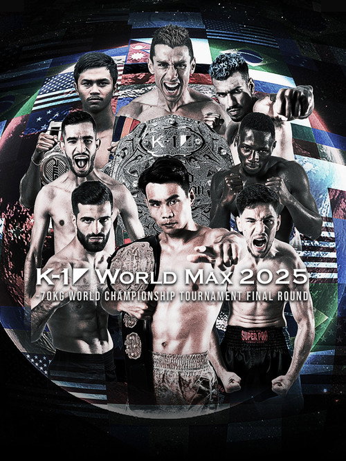 K-1 WORLD MAX 2025: 70kg World Championship Tournament Final — постер