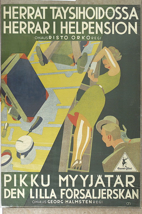 Herrat täysihoidossa — постер