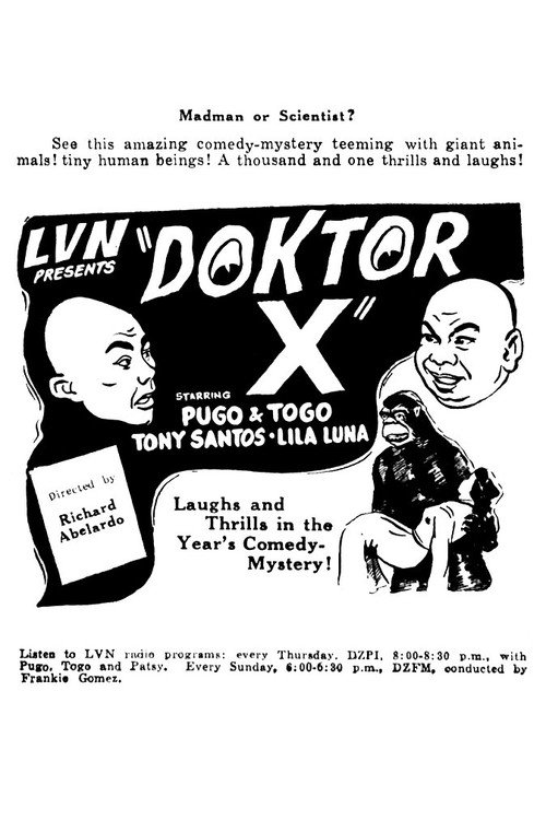Doctor X — постер