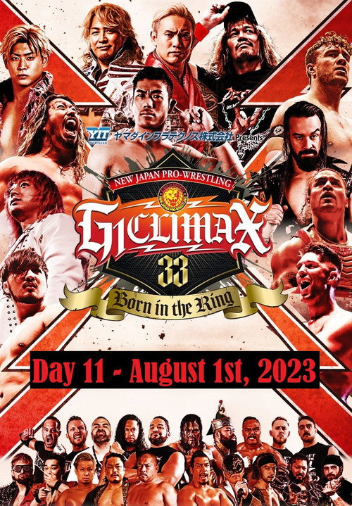 NJPW G1 Climax 33: Day 11 — постер