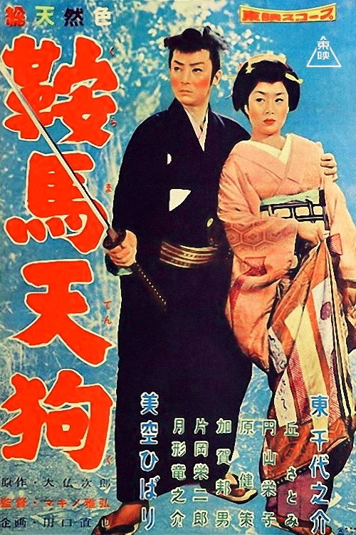 鞍馬天狗 — постер