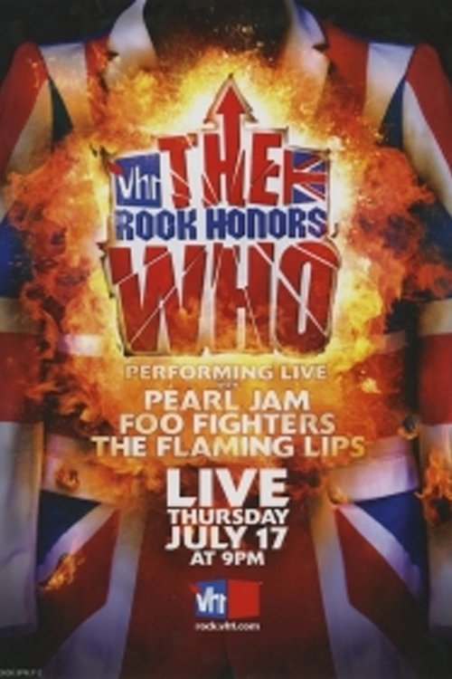 VH1 Rock Honors: The Who — постер