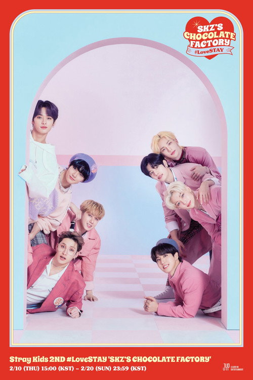 Stray Kids 2ND #LoveSTAY 'SKZ’S CHOCOLATE FACTORY' — постер