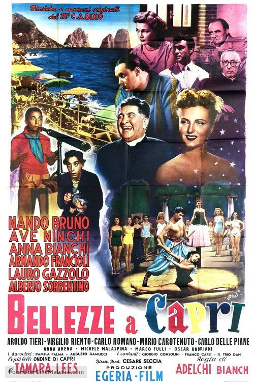 Bellezze a Capri — постер