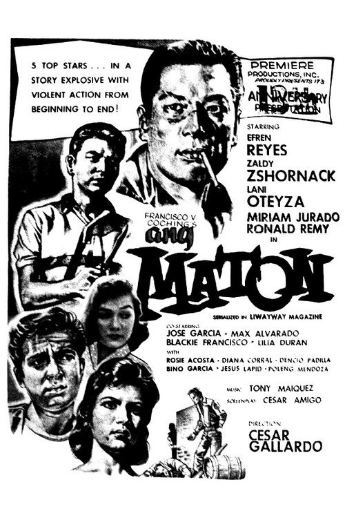 Ang Maton — постер