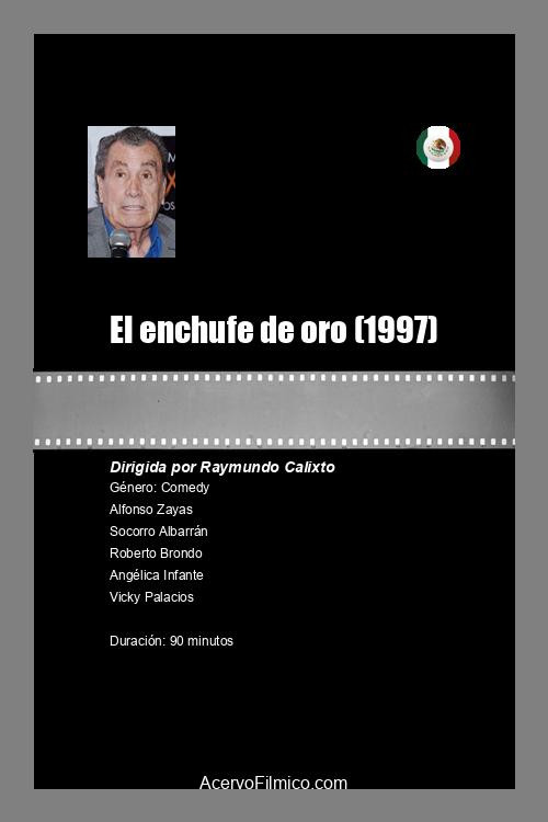 El enchufe de oro — постер