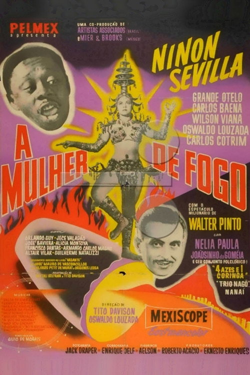 Mujeres de fuego — постер