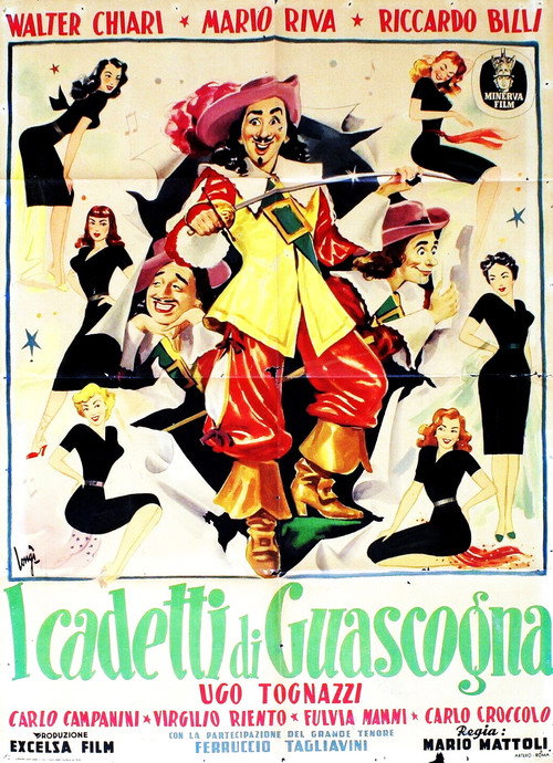 I cadetti di Guascogna — постер