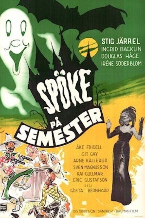 Spöke på semester — постер