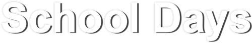 Школьные дни — логотип