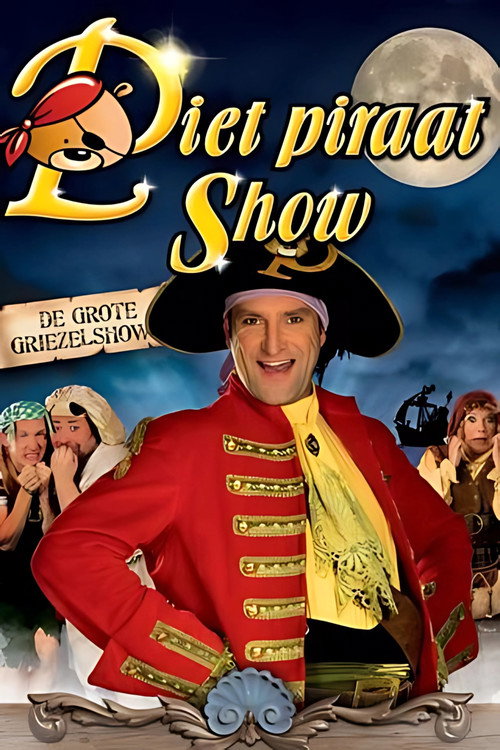 Piet Piraat Show: De Grote Griezelshow — постер