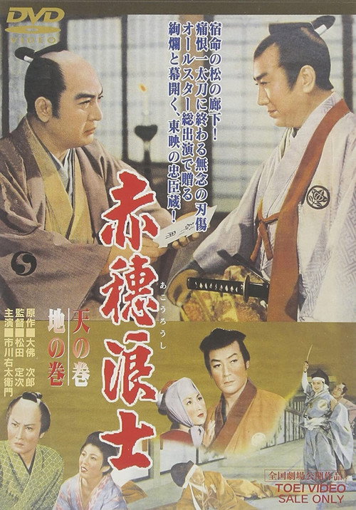 赤穂浪士 天の巻・地の巻 — постер