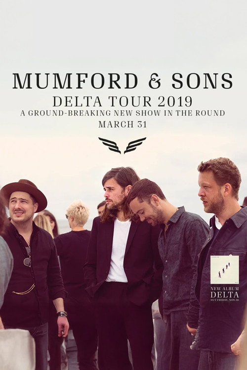 Mumford & Sons - Delta Tour Live — постер
