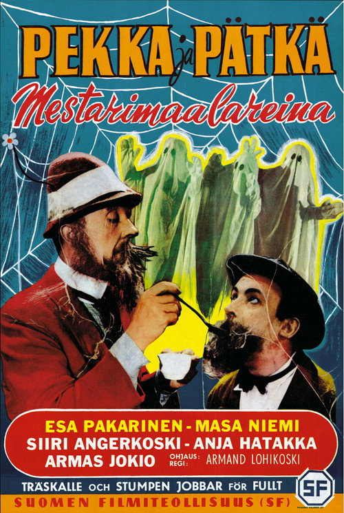 Pekka ja Pätkä mestarimaalareina — постер