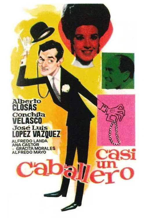 Casi un caballero — постер