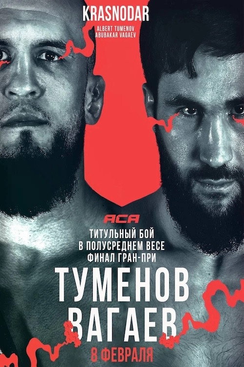 ACA 183: Tumenov vs. Vagaev — постер