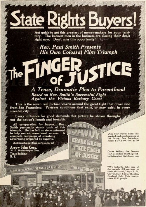 The Finger of Justice — постер