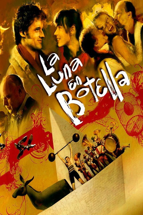 La luna en botella — постер