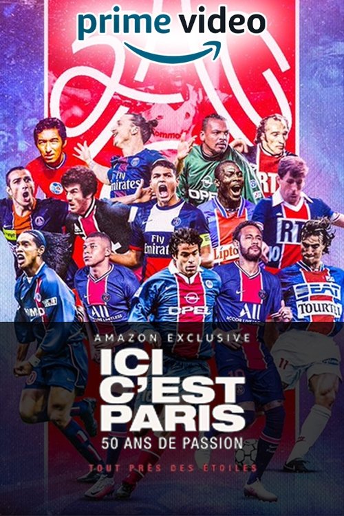 PSG City of Lights, 50 years of legend — постер