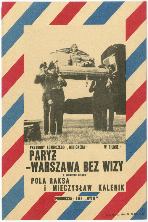 Paryż - Warszawa bez wizy — постер