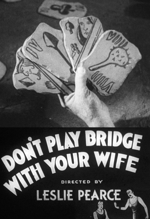 Don't Play Bridge With Your Wife — постер