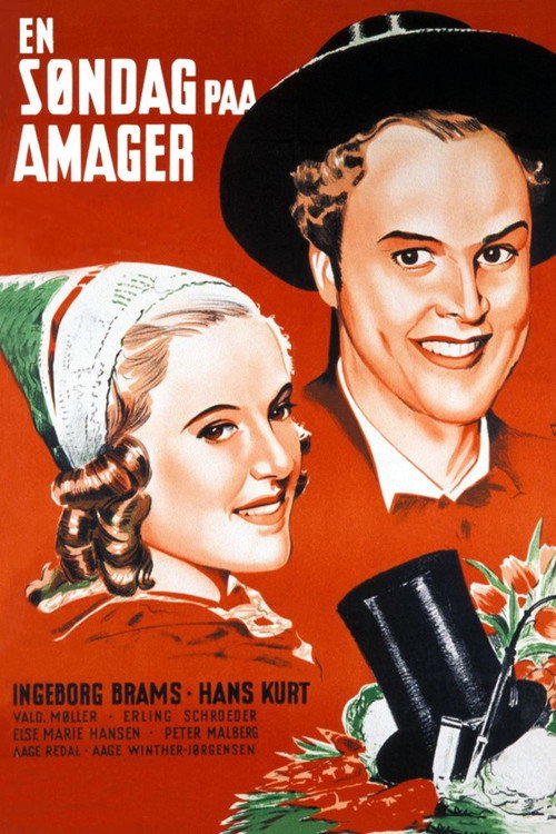 En søndag paa Amager — постер