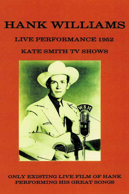 Hank Williams: Kate Smith TV Shows — постер