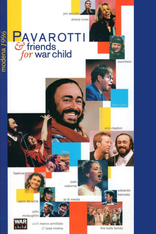 Pavarotti & Friends 4 - For War Child — постер