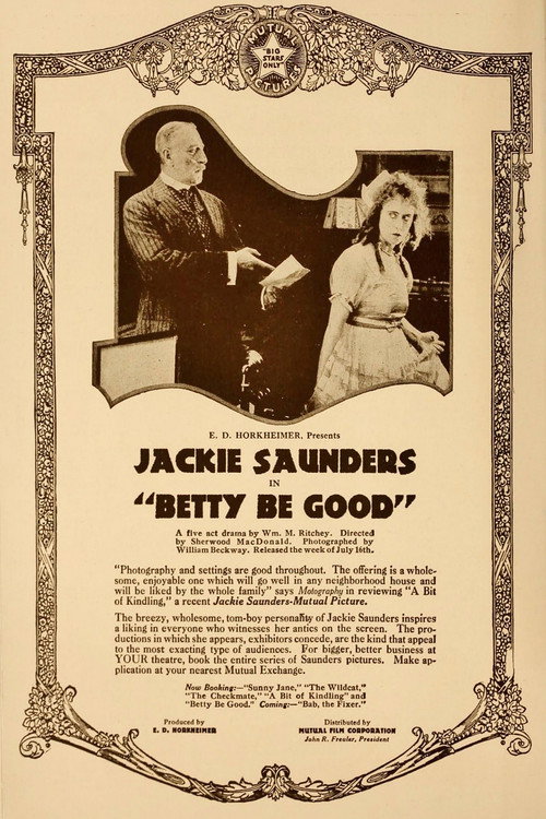 Betty Be Good — постер