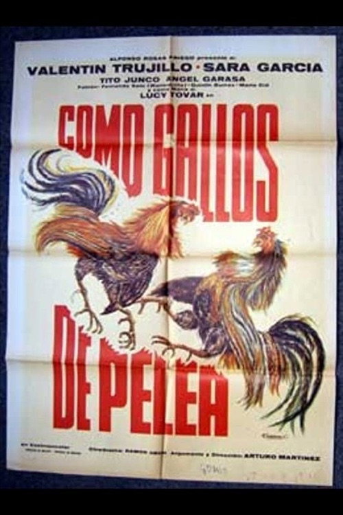 Como gallos de pelea — постер