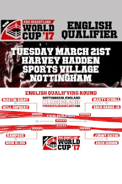 WCPW Pro Wrestling World Cup 2017 • English Qualifier — постер
