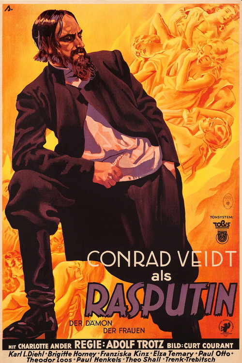 Rasputin, Dämon der Frauen — постер