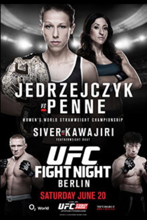 UFC Fight Night 69: Jedrzejczyk vs. Penne — постер