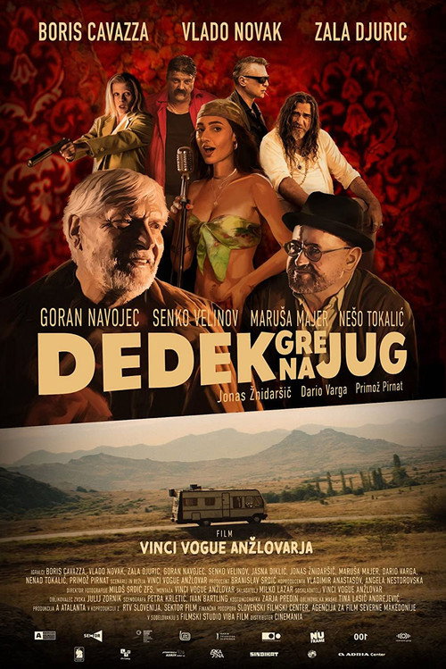 Dedek gre na jug — постер