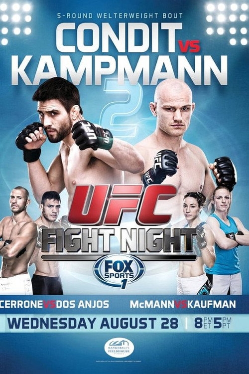 UFC Fight Night 27: Condit vs. Kampmann 2 — постер