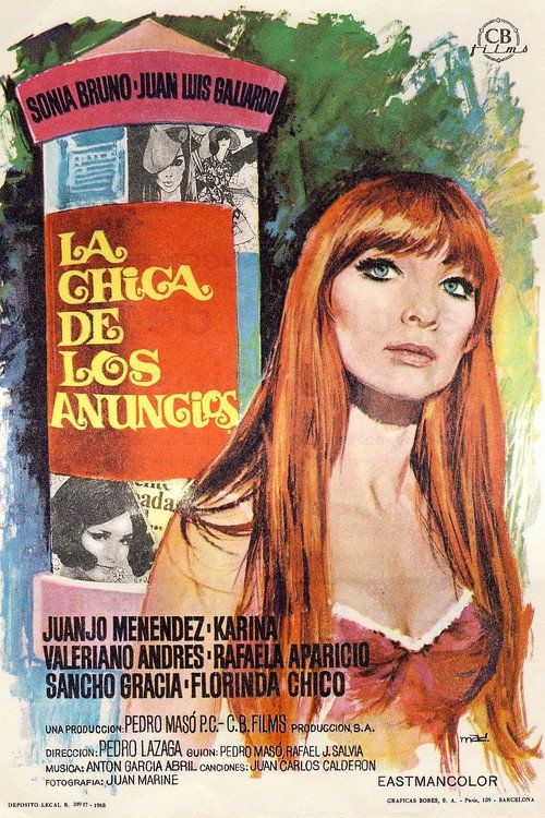 La chica de los anuncios — постер