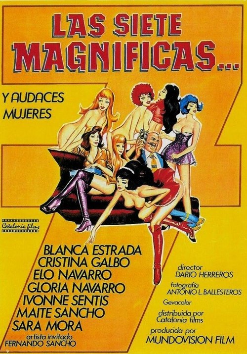 Las siete magníficas... y audaces mujeres — постер