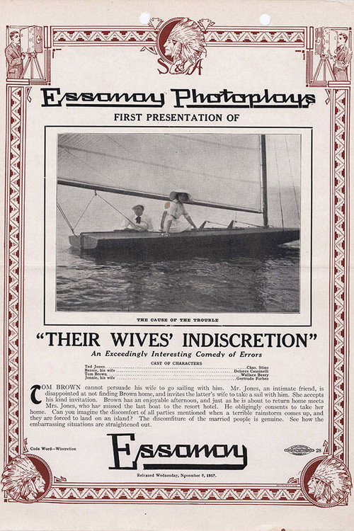 Their Wives' Indiscretion — постер