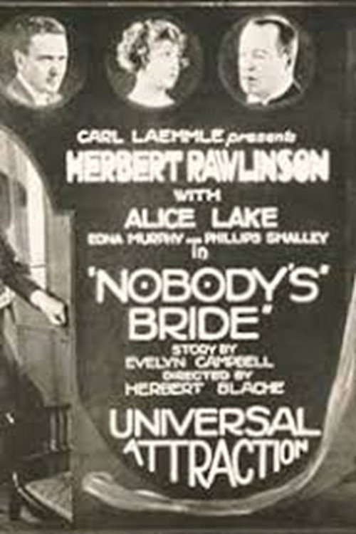 Nobody's Bride — постер