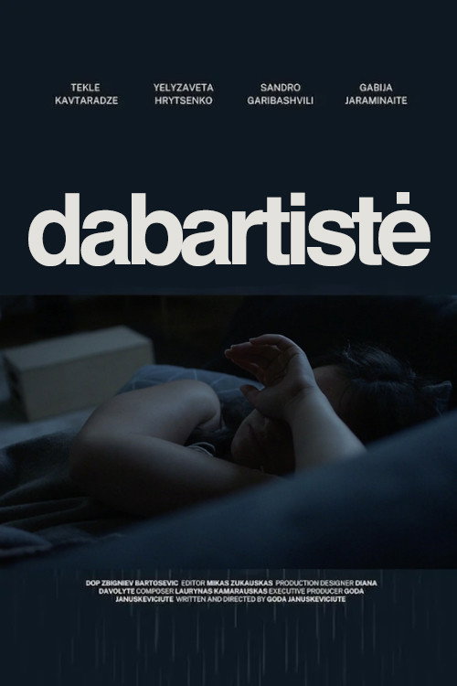 Dabartistė — постер