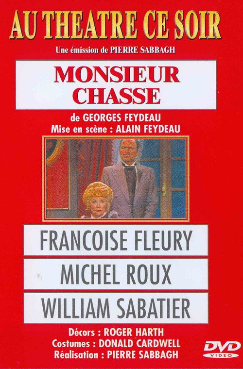 Monsieur chasse — постер