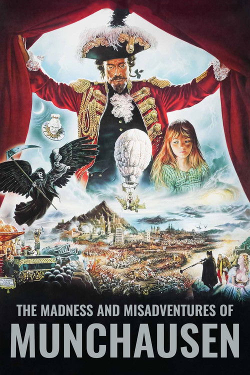 The Madness and Misadventures of Munchausen — постер