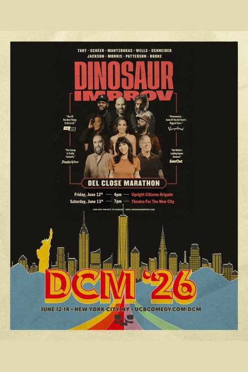 Dinosaur Improv: DCM '26 — постер