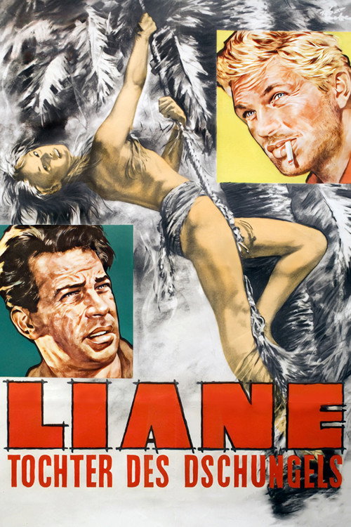 Liane, die Tochter des Dschungels — постер