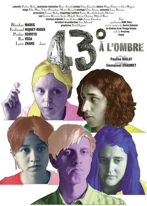 43° à l’ombre — постер