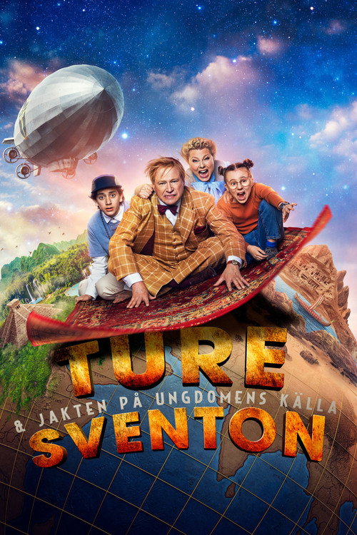 Ture Sventon och jakten på ungdomens källa — постер