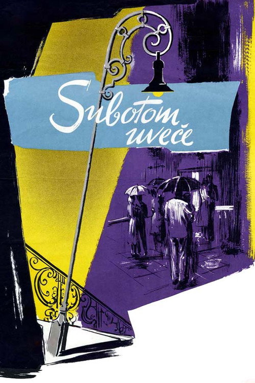 Subotom uveče — постер