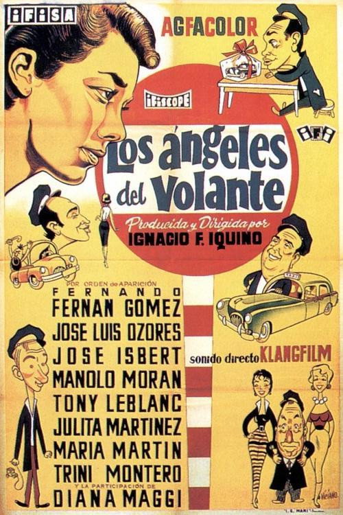 Los ángeles del volante — постер